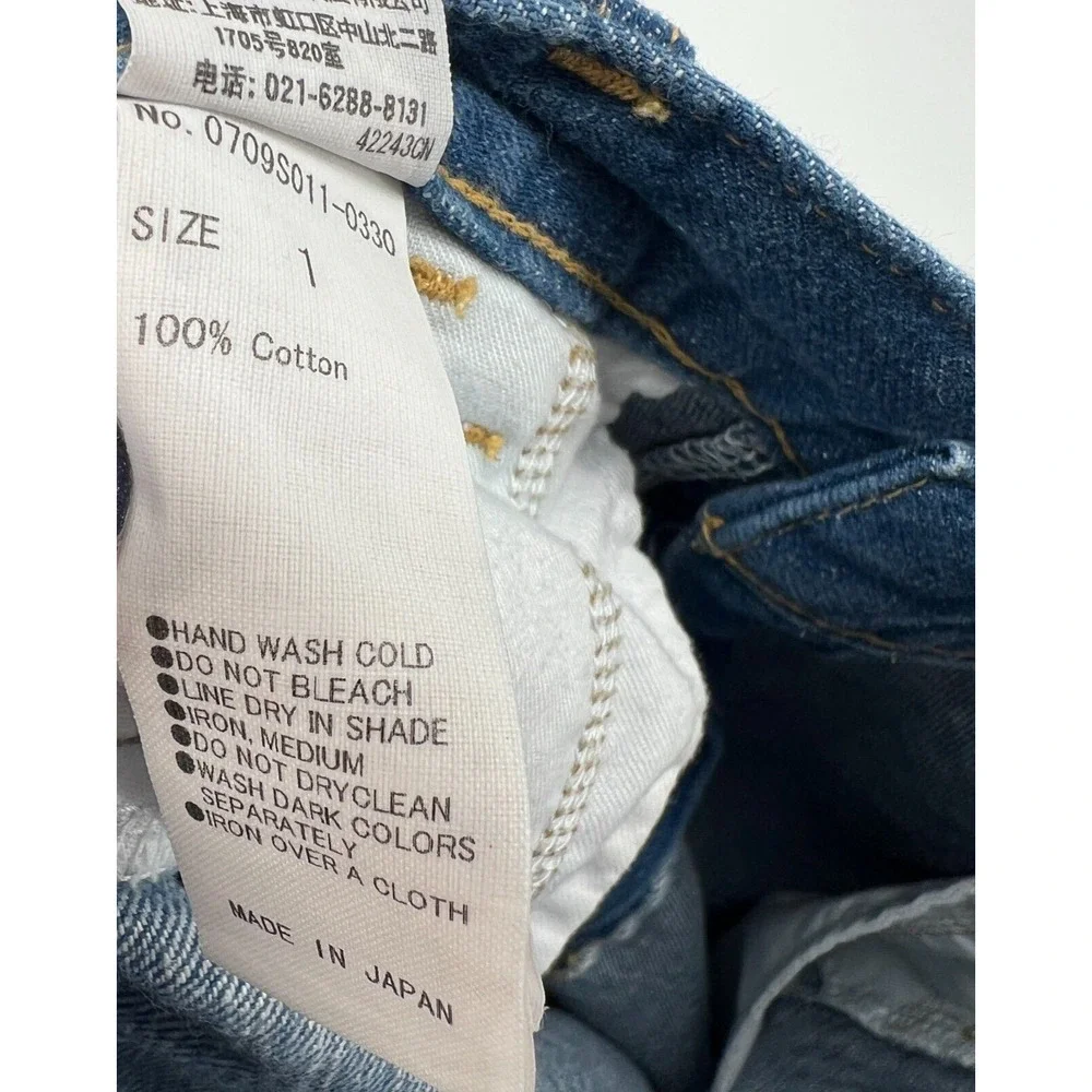 Moussy Midi Denim Skirt Womens S Pencil Academia Cottage‎ Prairie Trendy